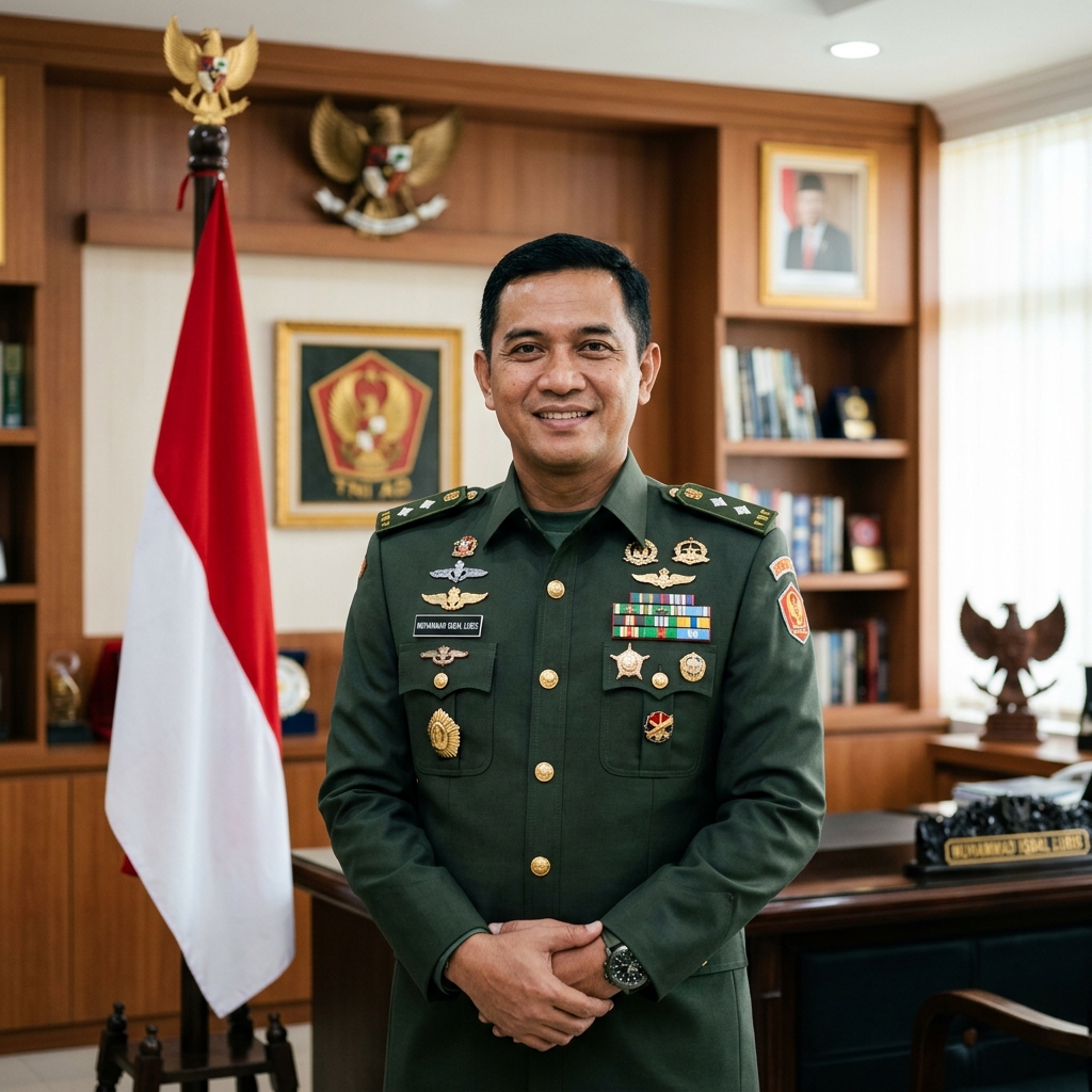 Letkol Inf. Muhammad Iqbal Lubis, S.E. — Komandan Komando Distrik Militer Pinrang